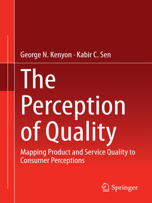 cover image of The Perception of Quality